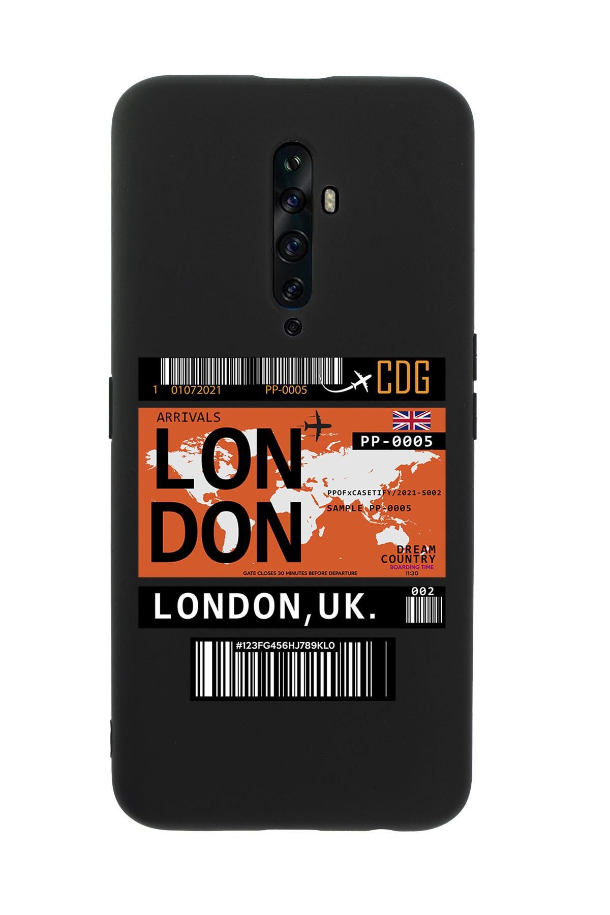 Oppo Reno 2Z London Premium Silikonlu Telefon Kılıfı