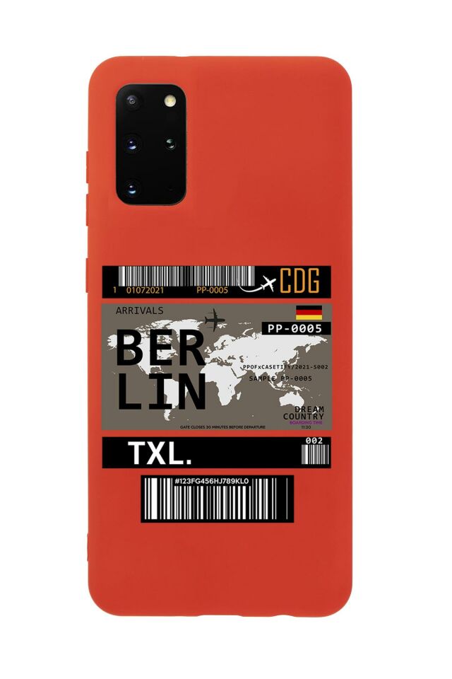 Samsung S20 Plus Berlin Premium Silikonlu Telefon Kılıfı