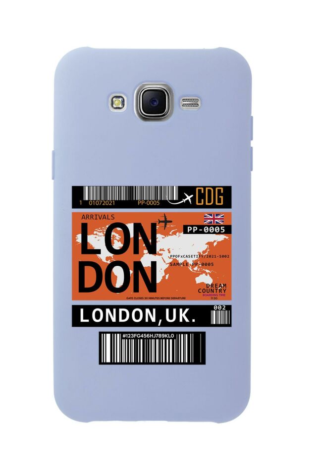 Samsung J7 London Premium Silikonlu Telefon Kılıfı