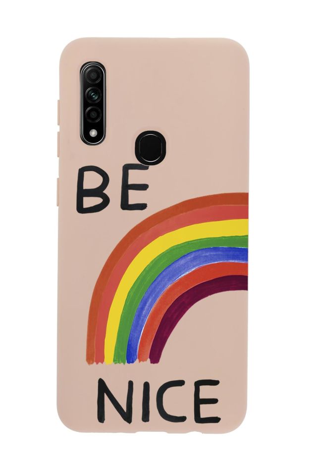 Oppo A31 Be Nice Premium Silikonlu Telefon Kılıfı