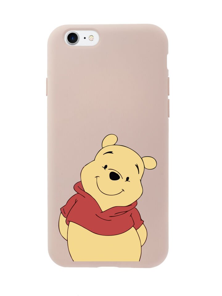 iPhone 7 Sevimli Winnie Pooh Tasarımlı Telefon Kılıfı