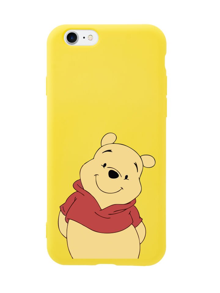 iPhone 7 Sevimli Winnie Pooh Tasarımlı Telefon Kılıfı