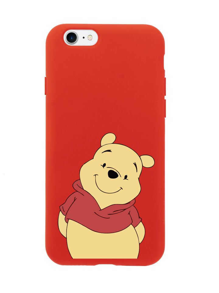 iPhone 7 Sevimli Winnie Pooh Tasarımlı Telefon Kılıfı