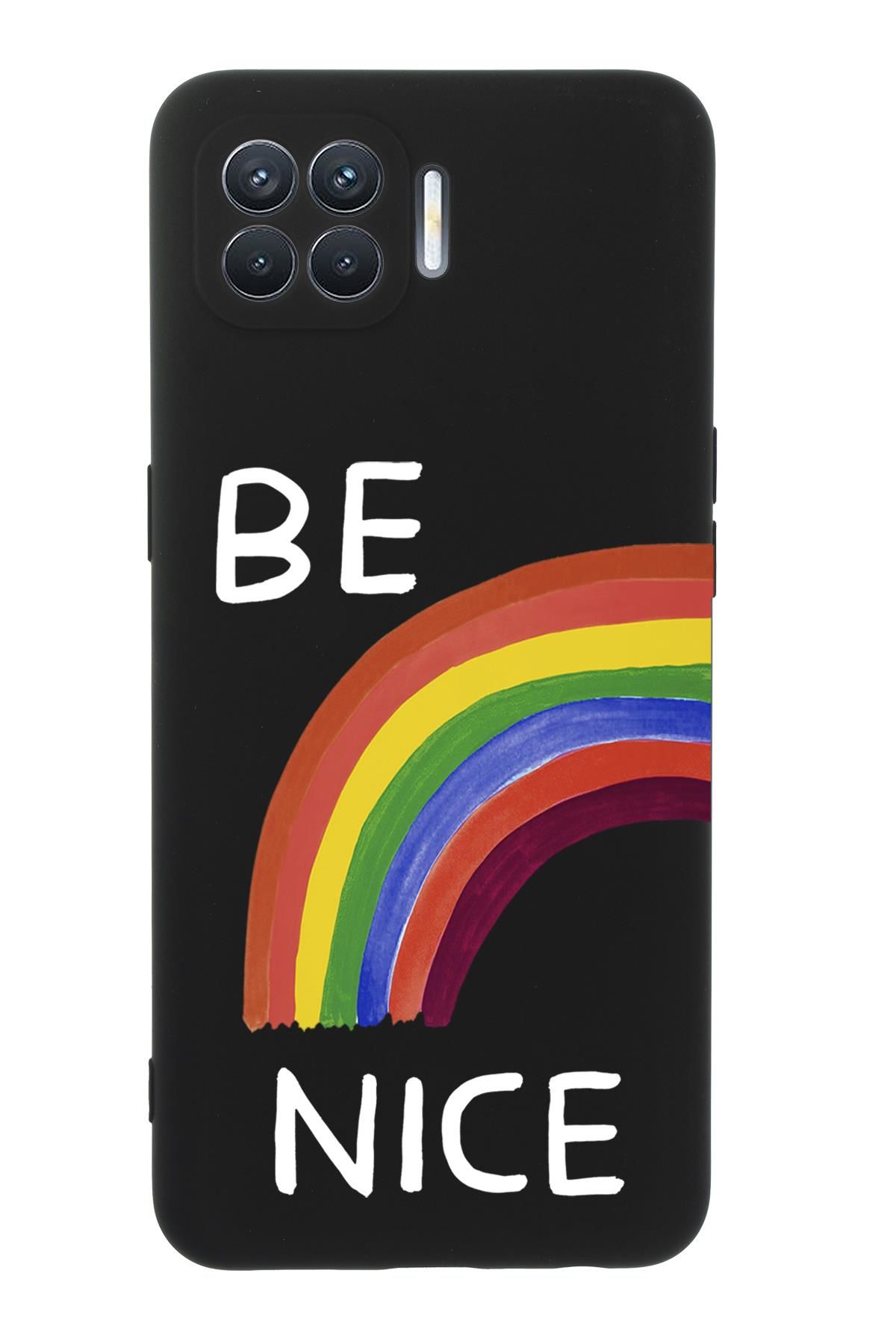 Oppo Reno 4 Lite Be Nice Premium Silikonlu Telefon Kılıfı