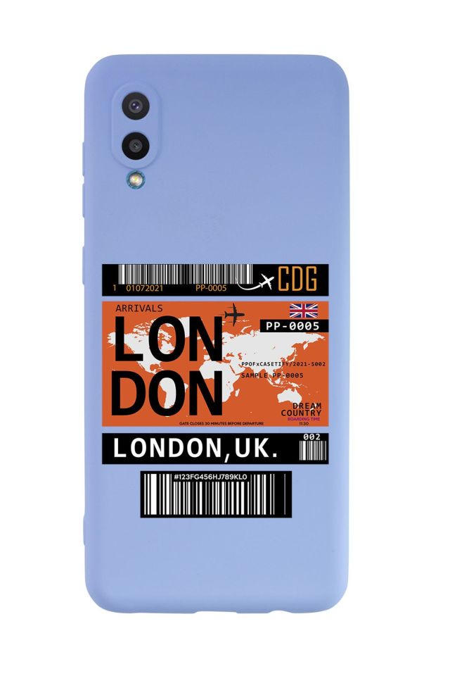 Samsung A02 London Premium Silikonlu Telefon Kılıfı