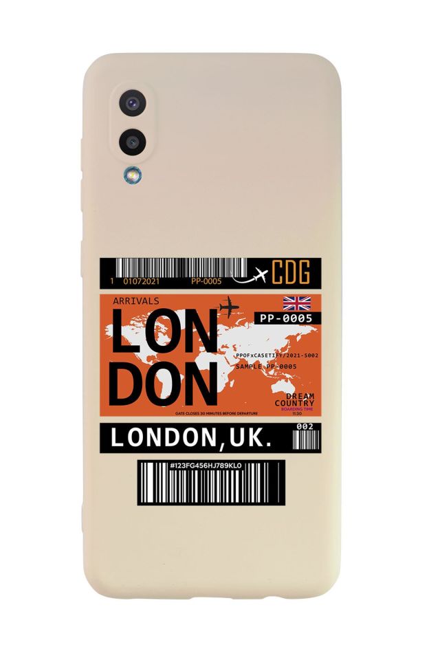 Samsung A02 London Premium Silikonlu Telefon Kılıfı