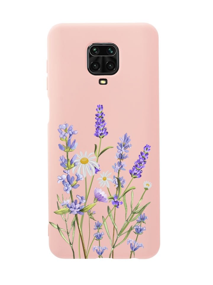 Xiaomi Redmi Note 9 Pro Lavender Premium Silikonlu Telefon Kılıfı