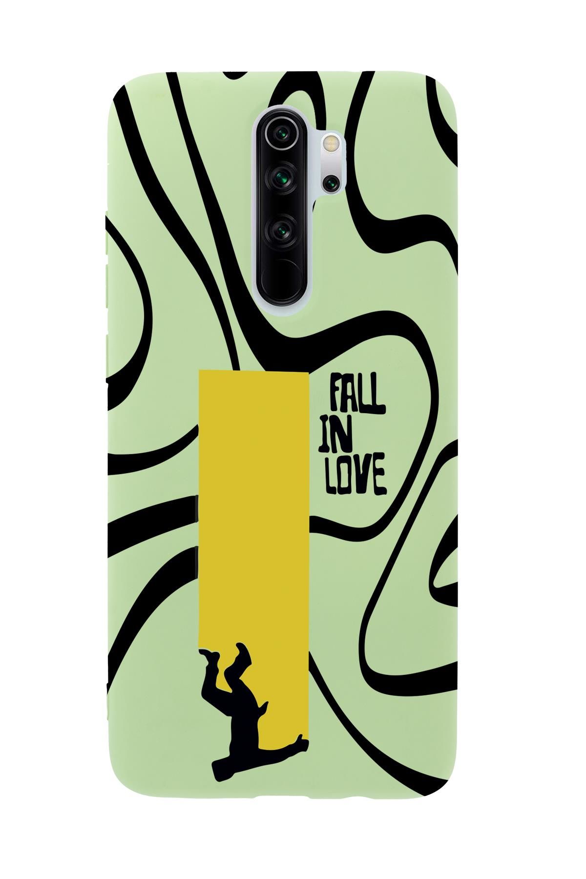 Xiaomi Redmi Note 8 Pro Fall In Love Premium Silikonlu Telefon Kılıfı