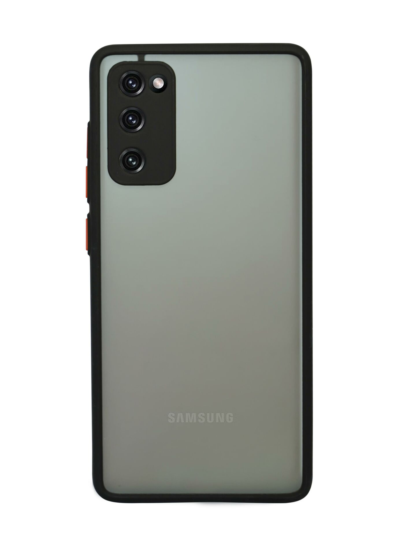 Samsung Galaxy S20 FE Buzlu Şeffaf Lüx Telefon Kılıfı MCH90