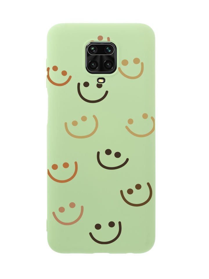 Xiaomi Redmi Note 9s Smile Premium Silikonlu Telefon Kılıfı