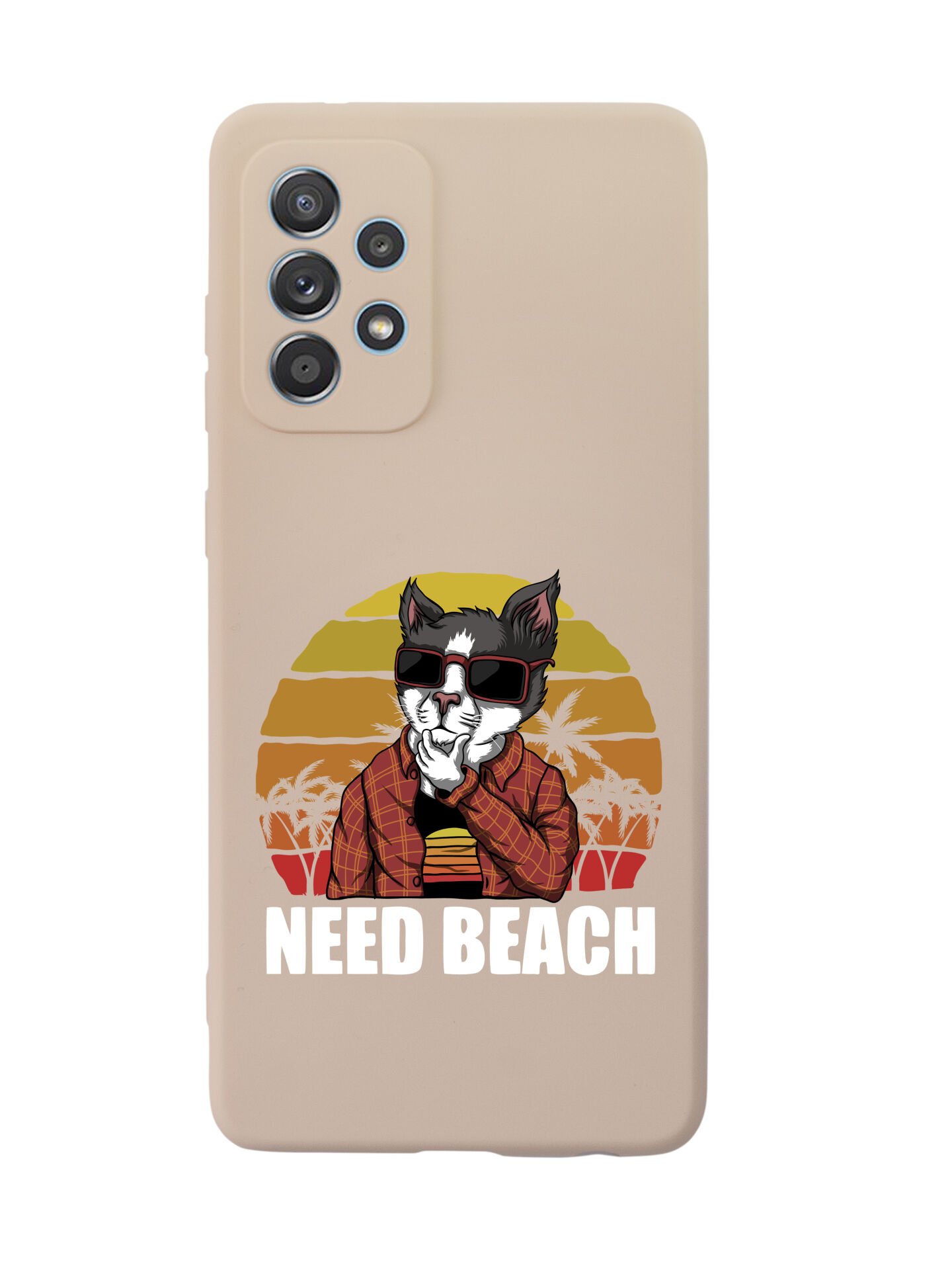 Samsung A52 Need Beach Premium Silikonlu Telefon Kılıfı