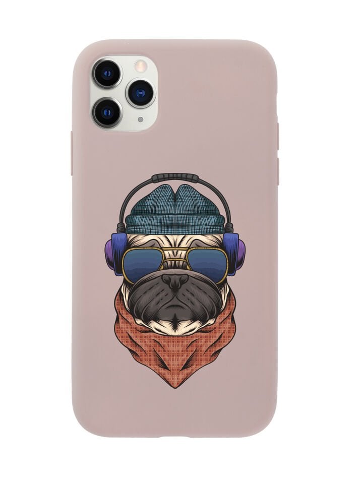 iPhone 11 Pro Pug Premium Lansman Silikonlu Kılıf