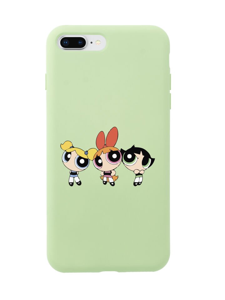 iPhone 7 Plus Powerpuff Girls Tasarımlı Telefon Kılıfı