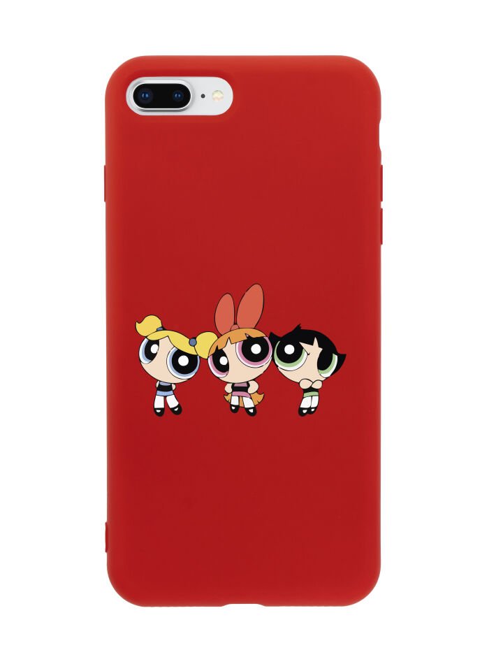 iPhone 7 Plus Powerpuff Girls Tasarımlı Telefon Kılıfı