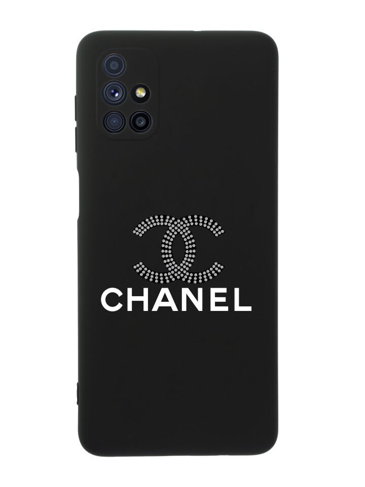 Samsung M51 Channel Desenli Premium Silikonlu Telefon Kılıfı