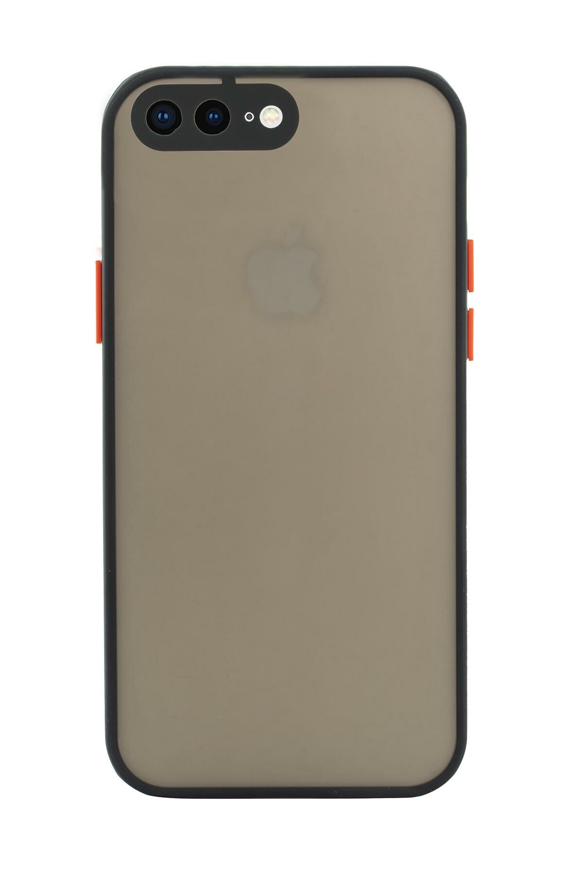 iPhone 8 Plus Buzlu Şeffaf Lüx Telefon Kılıfı MCH90