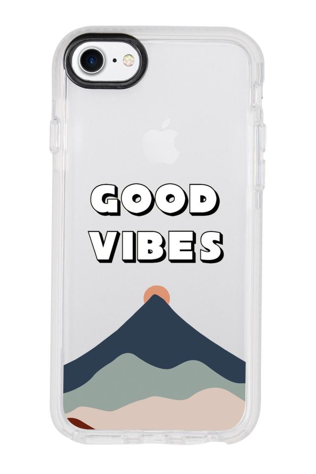 iPhone 8 Good Vibes Candy Bumper Silikonlu Telefon Kılıfı