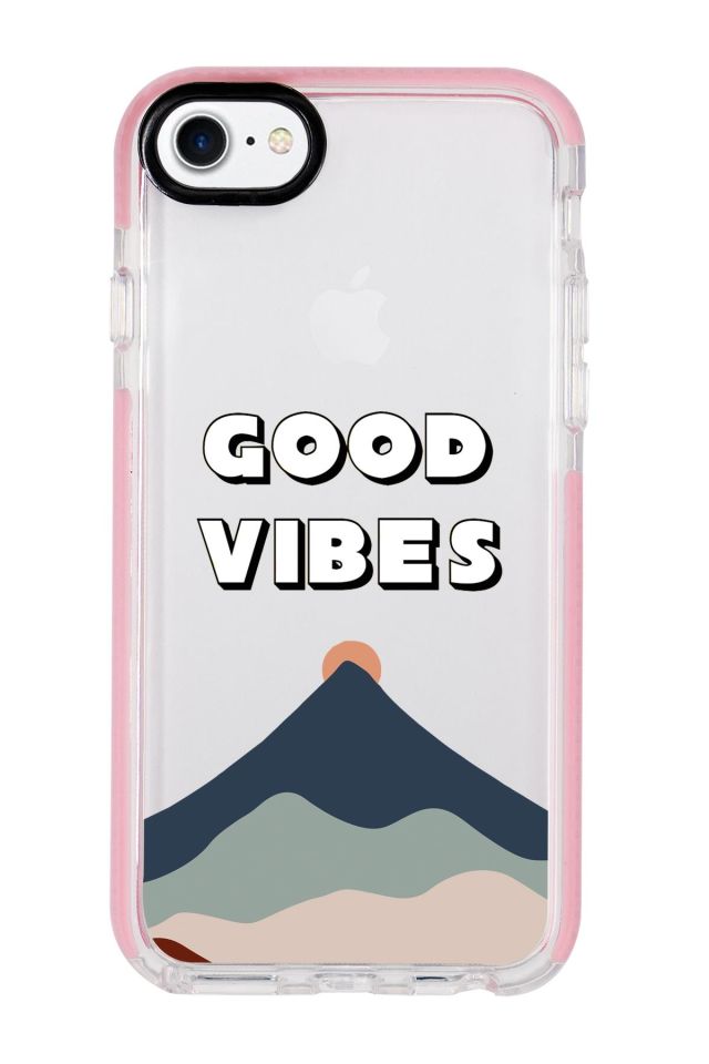 iPhone 8 Good Vibes Candy Bumper Silikonlu Telefon Kılıfı