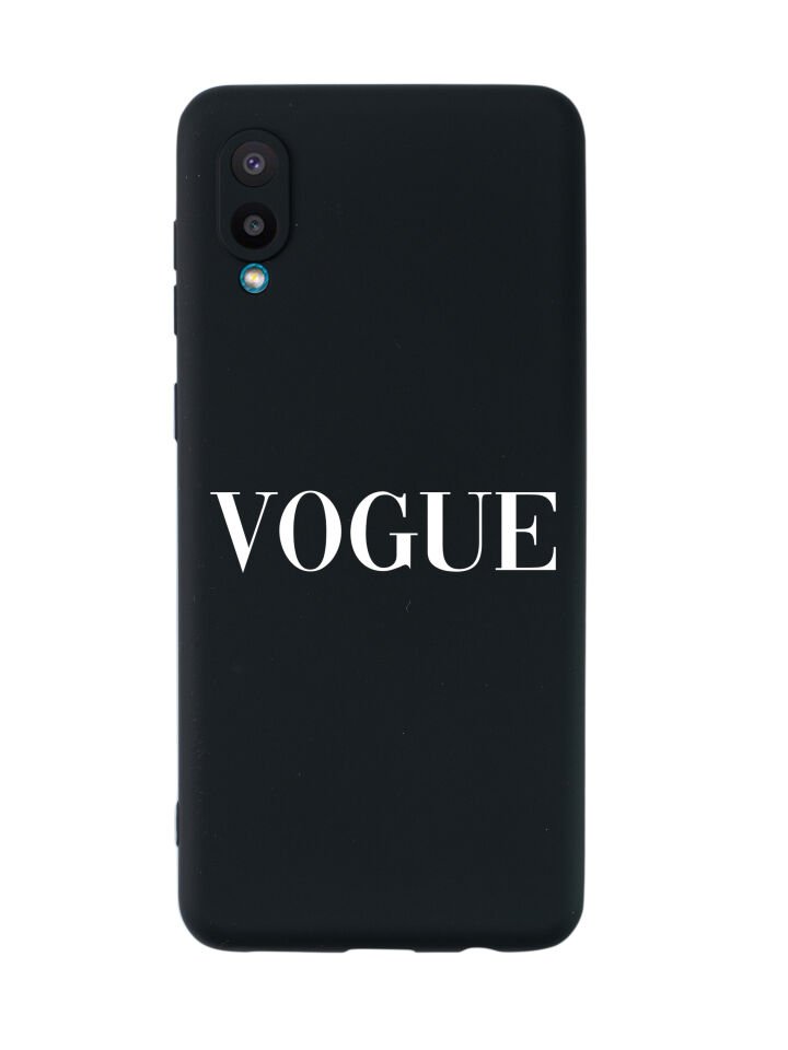 Samsung A02 Vogue Premium Silikonlu Pembe Telefon Kılıfı