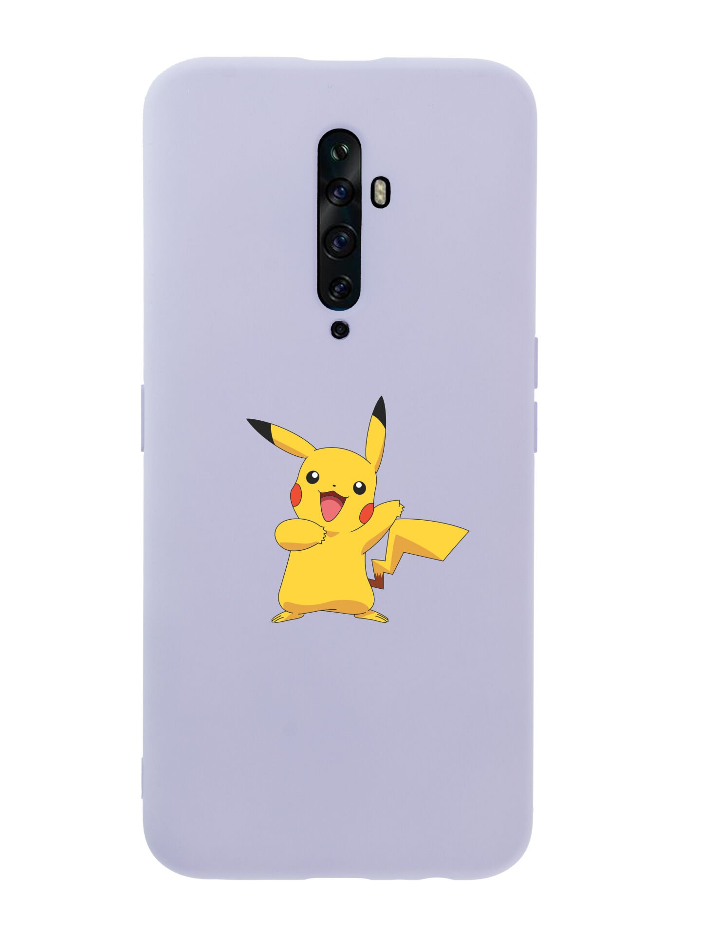 Oppo Reno 2Z Pikachu Premium Silikonlu Telefon Kılıfı