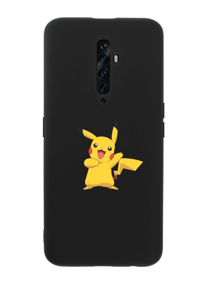 Oppo Reno 2Z Pikachu Premium Silikonlu Telefon Kılıfı