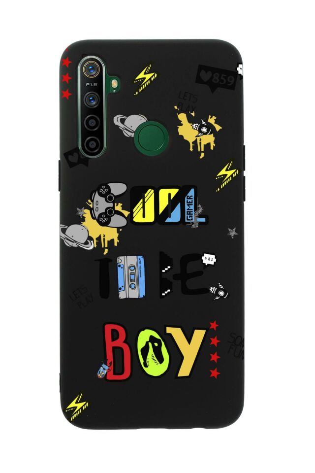 Realme 5i Cool It Be Boy Premium Silikonlu Telefon Kılıfı