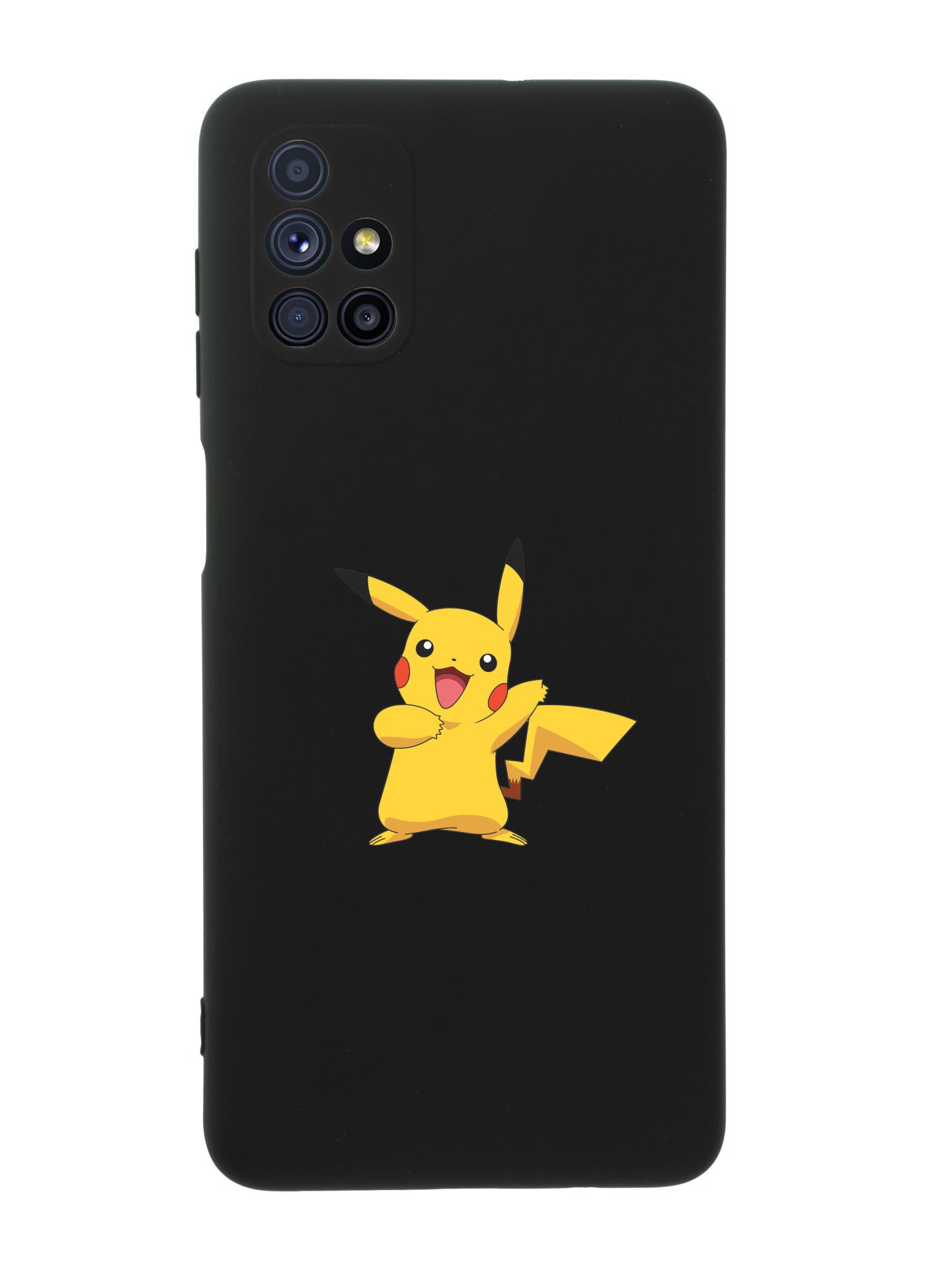 Samsung M51 Pikachu Premium Silikonlu Telefon Kılıfı