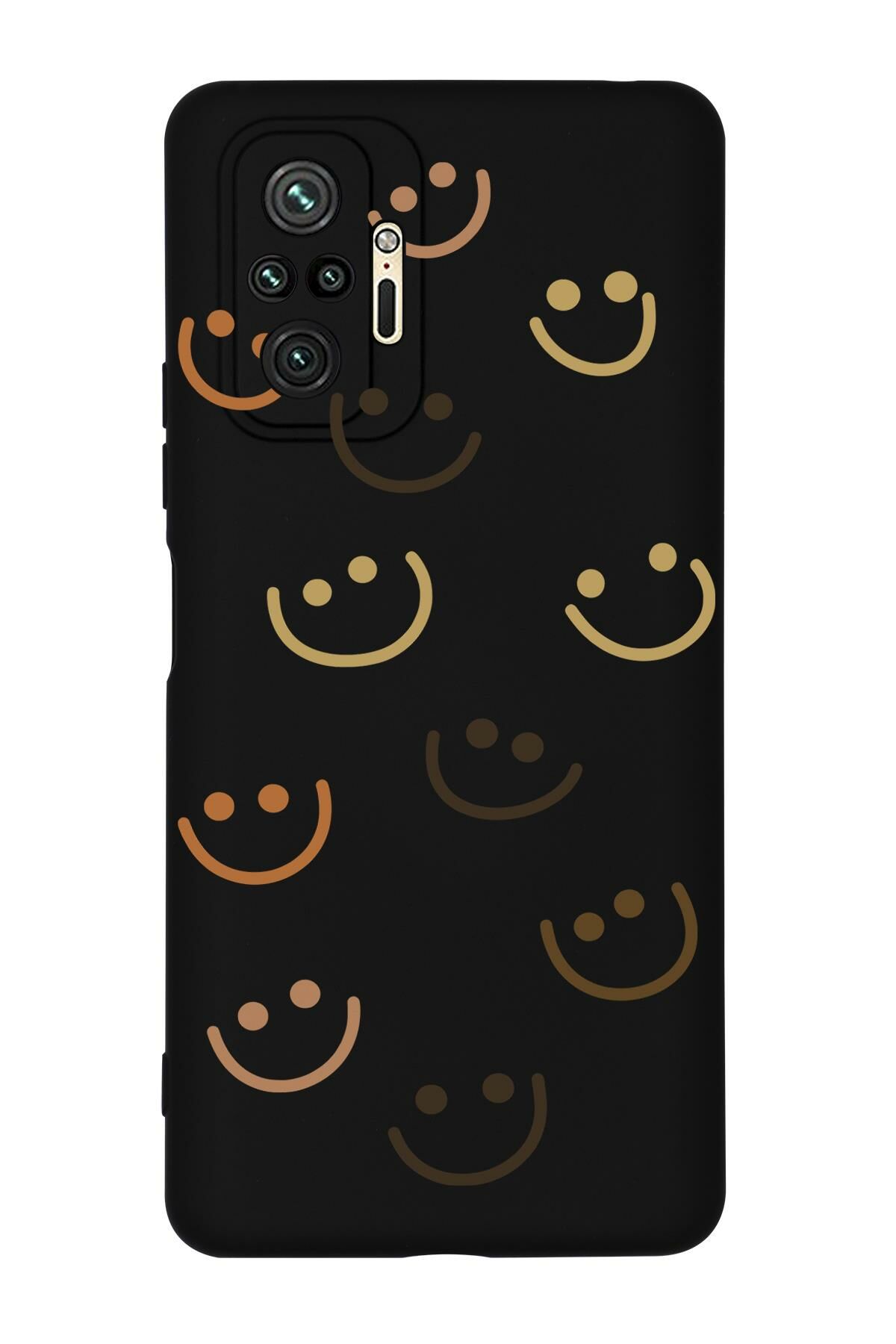 Redmi Note 10 Pro Max Smile Desenli Premium Silikonlu Telefon Kılıfı