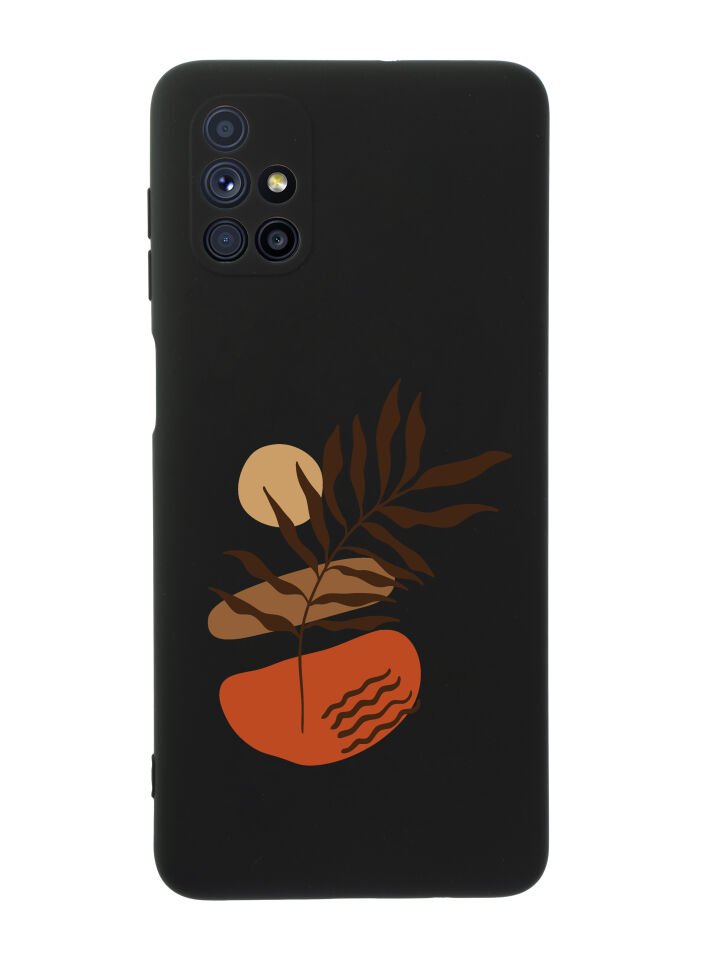 Samsung M51 Floral Art Premium Silikonlu Telefon Kılıfı