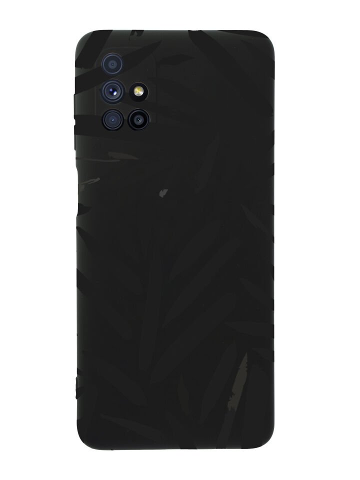 Samsung M51 Fırça Darbeleri Premium Silikonlu Telefon Kılıfı