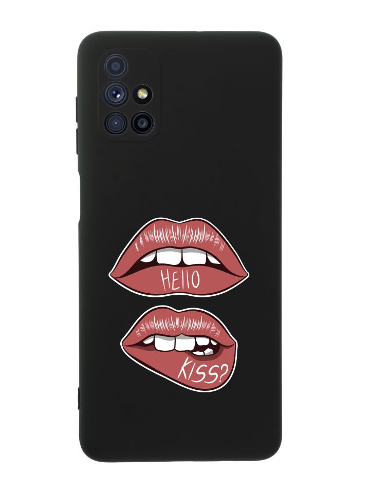 Samsung M51 Hello Kiss Premium Silikonlu Telefon Kılıfı