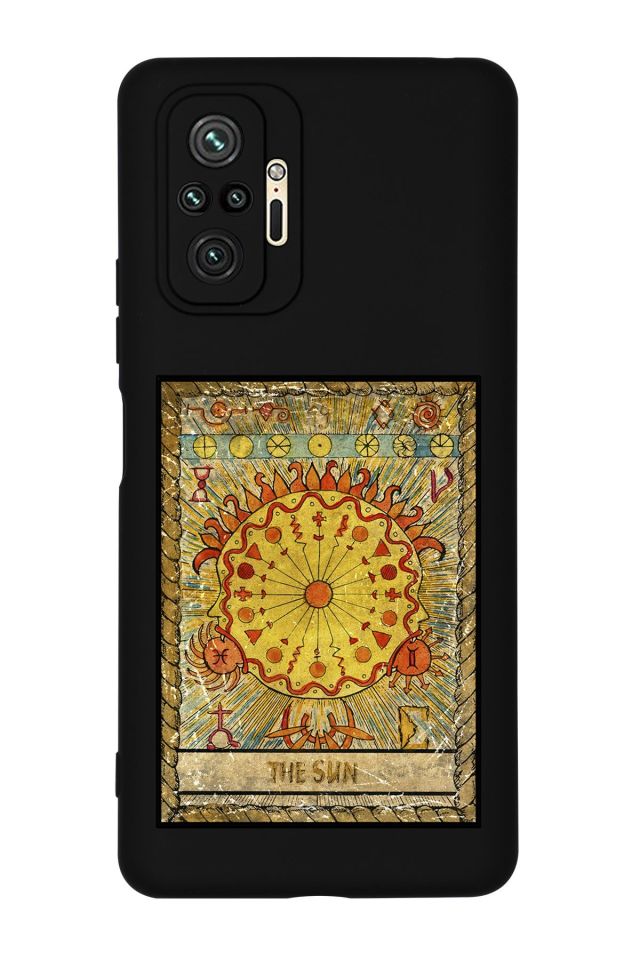 Redmi Note 10 Pro Max The Sun Desenli Premium Silikonlu Telefon Kılıfı