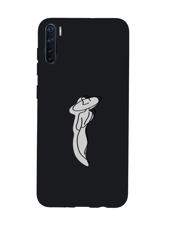 Oppo A52 Madame Desenli Premium Silikonlu Telefon Kılıfı