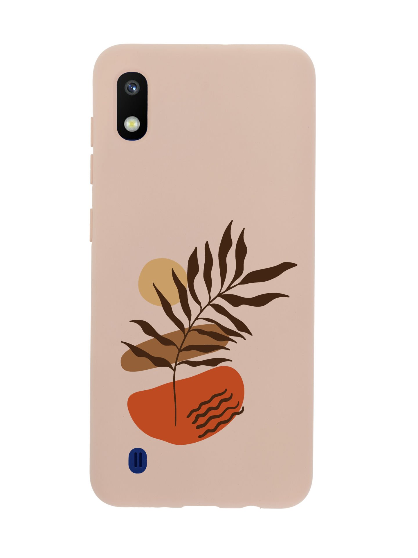 Samsung A10 Floral Art Premium Silikonlu Telefon Kılıfı