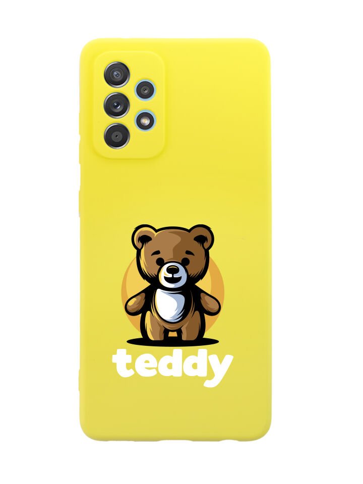 Samsung A32 Teddy Premium Silikonlu Telefon Kılıfı