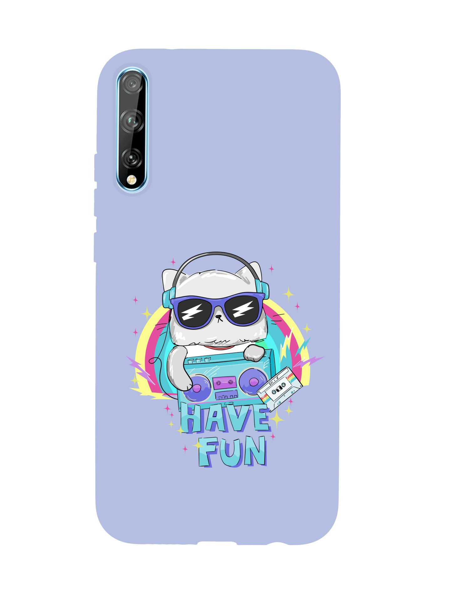 Huawei Psmart S Have Fun Premium Silikonlu Telefon Kılıfı