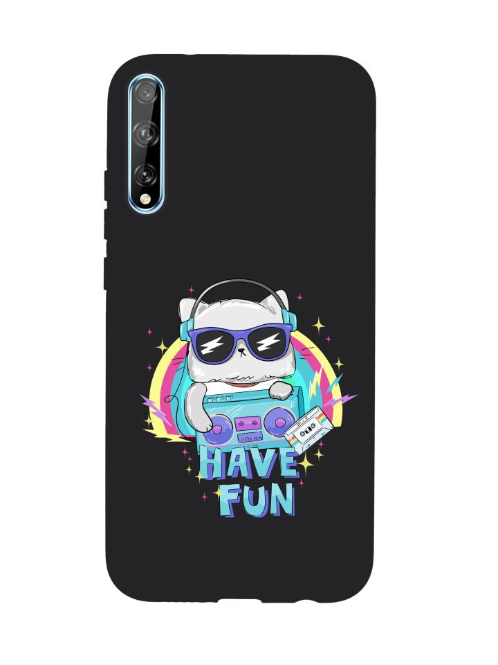 Huawei Psmart S Have Fun Premium Silikonlu Telefon Kılıfı