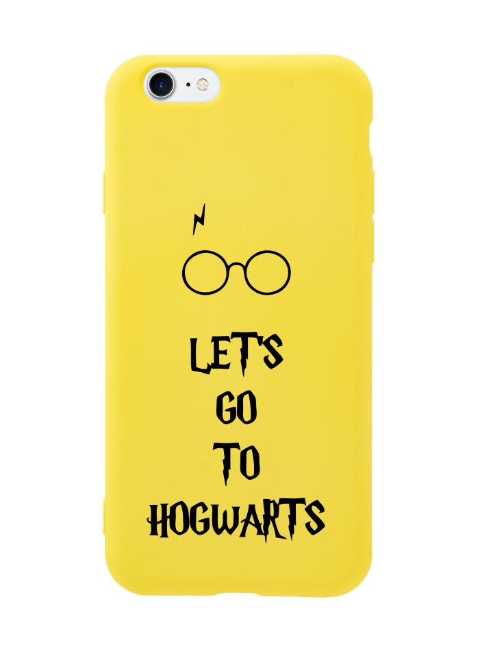 iPhone 8 Let's Go Hogwarts Tasarımlı Telefon Kılıfı