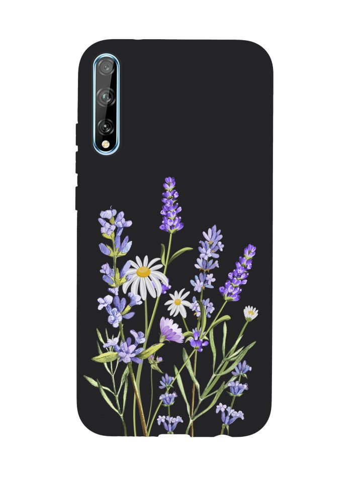 Huawei Psmart S Lavender Premium Silikonlu Telefon Kılıfı