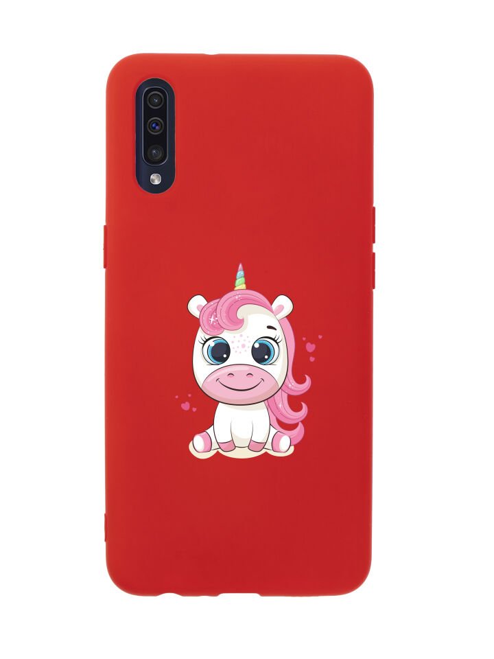 Samsung A50 Unicorn Premium Silikonlu Telefon Kılıfı