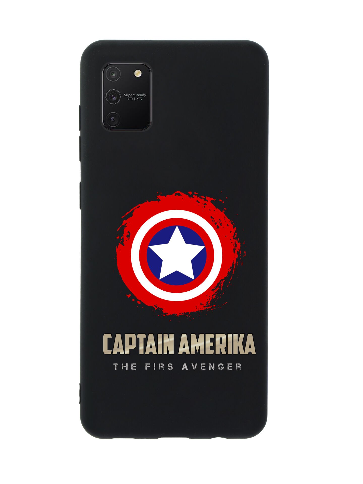 Samsung S10 Lite Captain America Premium Silikonlu Telefon Kılıfı