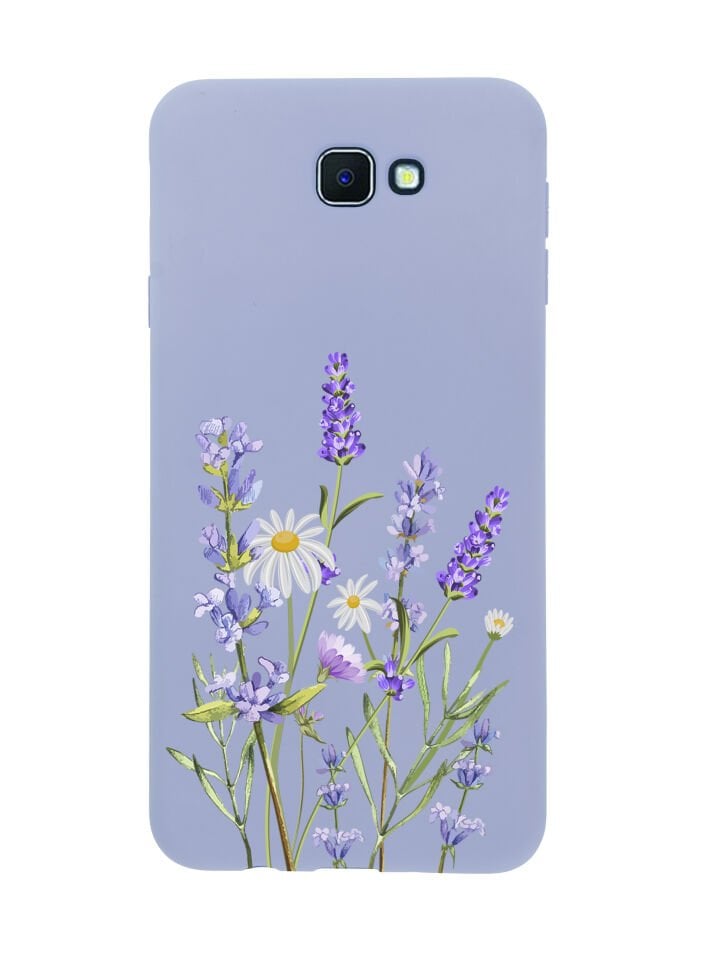 Samsung J7 Prime 2 Lavender Premium Silikonlu Telefon Kılıfı