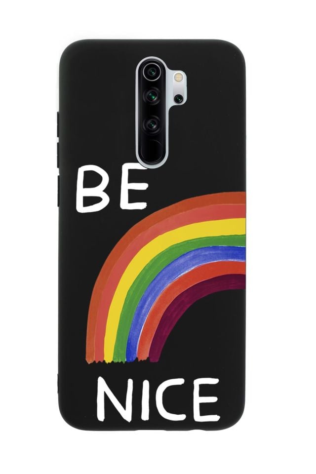 Xiaomi Redmi Note 8 Pro Be Nice Premium Silikonlu Telefon Kılıfı