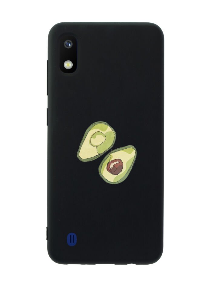 Samsung A10 Avokado  Art Premium Silikonlu Telefon Kılıfı