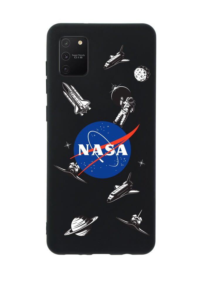 Samsung S10 Lite NASA Desenli Premium Silikonlu Telefon Kılıfı