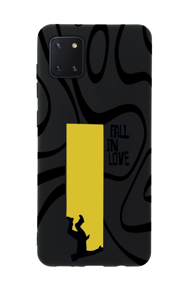 Samsung Note 10 Lite Fall In Love Premium Silikonlu Telefon Kılıfı
