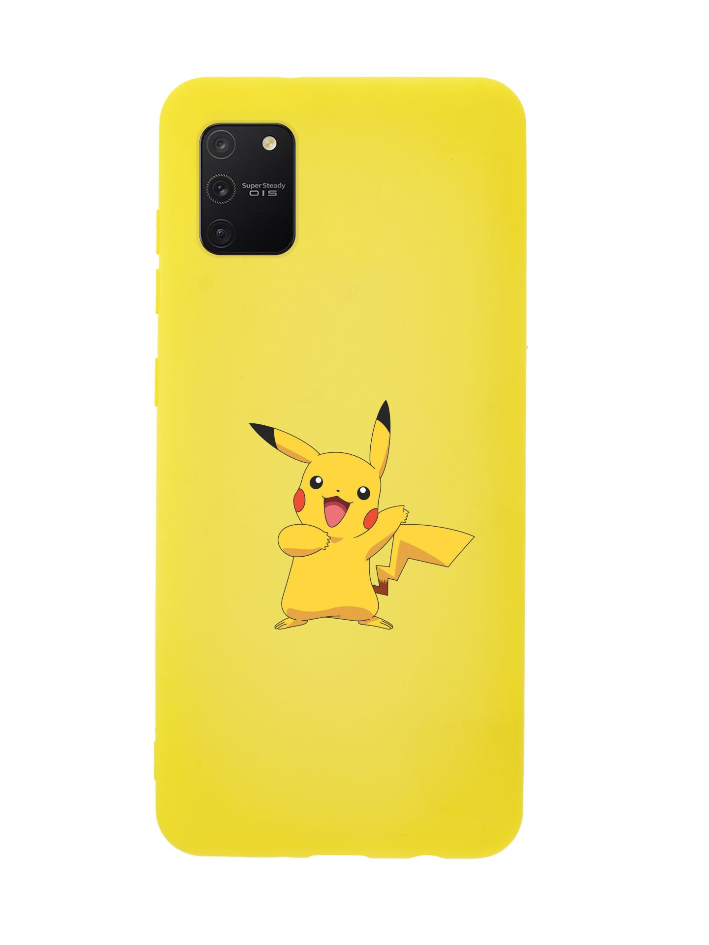 Samsung S10 Lite Pikachu Premium Silikonlu Telefon Kılıfı