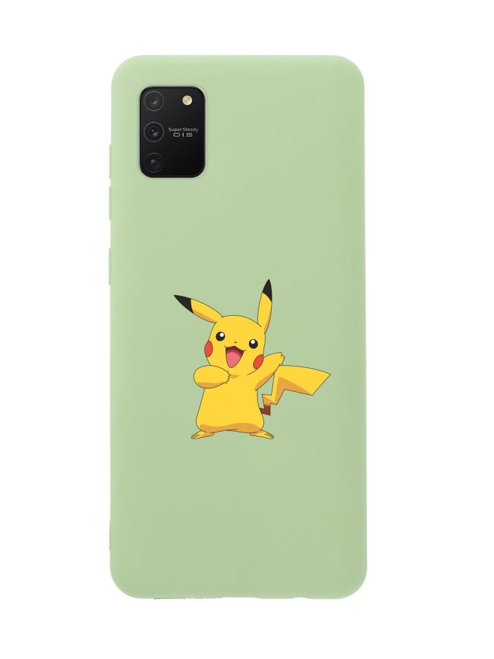 Samsung S10 Lite Pikachu Premium Silikonlu Telefon Kılıfı