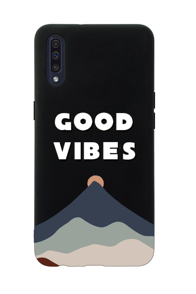 Samsung A50 Good Vibes Premium Silikonlu Telefon Kılıfı