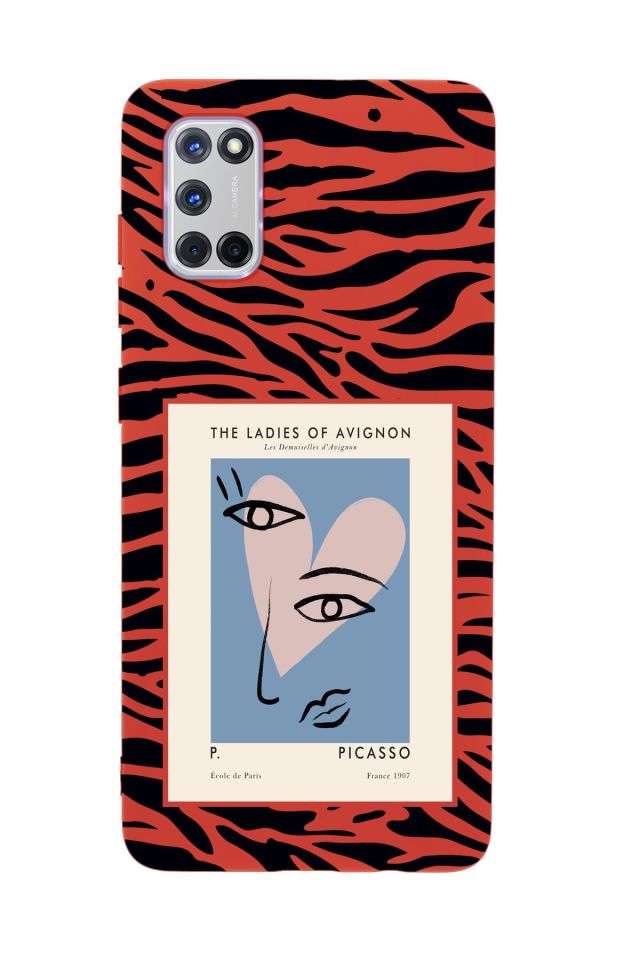 Oppo A72 Picasso The Ladies of Avignon Premium Silikonlu Telefon Kılıfı